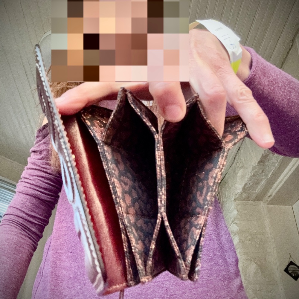 Dolce & Gabbana Monogram Brown Wallet Snakeskin with Dustbag EUC Like New - Picture 10 of 10